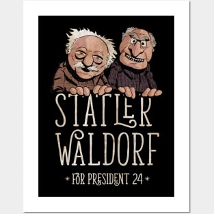 Vintage Statler & Waldorf 2024 Posters and Art